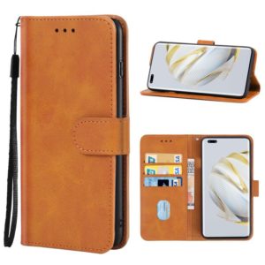For Huawei nova 10 Pro Leather Phone Case(Brown) (OEM)