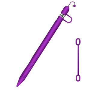 Apple Pen Cover Anti-lost Protective Cover for Apple Pencil (Purple) (OEM)