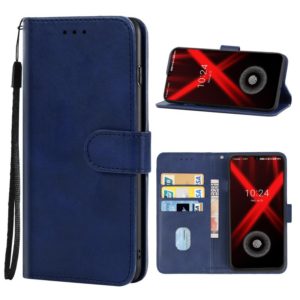 Leather Phone Case For UMIDIGI X(Blue) (OEM)