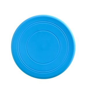 Pet Toy Flying Disc Pet Interactive Training Floating Water Bite-Resistant Soft Flying Disc(Blue) (OEM)