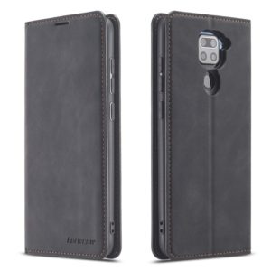 For Xiaomi Redmi Note 9 Forwenw Dream Series Oil Edge Strong Magnetism Horizontal Flip Leather Case with Holder & Card Slots & Wallet & Photo Frame(Black) (Forwenw) (OEM)