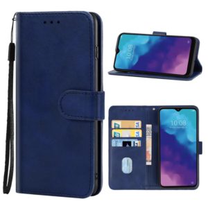 For ZTE Blade V30 Vita Leather Phone Case(Blue) (OEM)