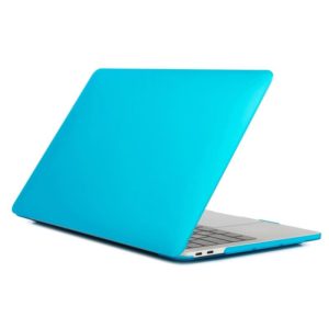 Laptop Matte Style Protective Case For MacBook Pro 13.3 inch 2022(Water Blue) (OEM)