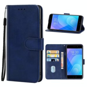 Leather Phone Case For Meizu M6 Note(Blue) (OEM)