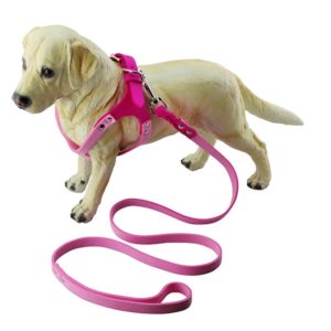 Microfiber Glasses Style Breathable Dog Chest Strap, Size: L (Magenta) (OEM)