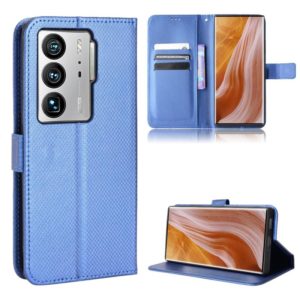 For ZTE Axon 40 Ultra Diamond Texture Leather Phone Case(Blue) (OEM)