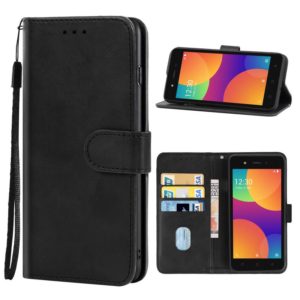 Leather Phone Case For Itel A16(Black) (OEM)