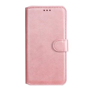 For Xiaomi Redmi Note 9 Classic Calf Texture PU + TPU Horizontal Flip Leather Case, with Holder & Card Slots & Wallet(Rose Gold) (OEM)
