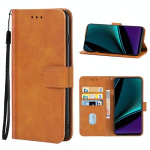 For Infinix Note 11 Pro Leather Phone Case(Brown) (OEM)