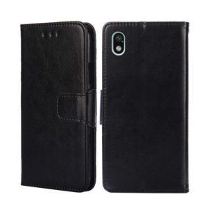 For Sony Xperia Ace III Crystal Texture Leather Phone Case(Black) (OEM)