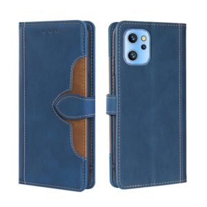 For UMIDIGI A13/A13 Pro/A13S Stitching Skin Feel Magnetic Buckle Horizontal Flip PU Leather Case(Blue) (OEM)