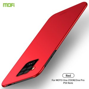 For MOTO P50 Note / One ZOOM MOFI Frosted PC Ultra-thin Hard Case(Red) (MOFI) (OEM)