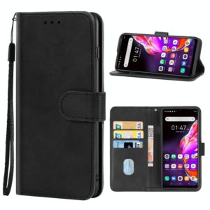 Leather Phone Case For Infinix Hot 10s(Black) (OEM)