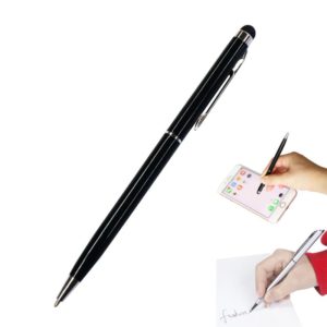 AT-18 3 in 1 Rotary Mobile Phone Touch Screen Handwriting Pen is Suitable for Apple / Huawei / Samsung(Black) (OEM)