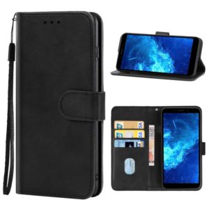 Leather Phone Case For Cricket Icon 2(Black) (OEM)