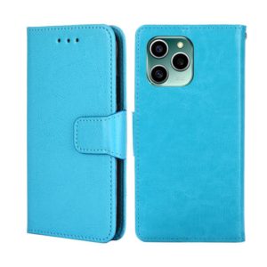 For Honor 60 SE Crystal Texture Leather Phone Case(Sky Blue) (OEM)