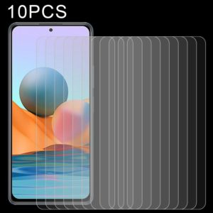 For Xiaomi Redmi Note 10 Pro / Note 10 Pro india 10 PCS 0.26mm 9H 2.5D Tempered Glass Film (OEM)