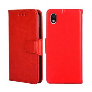 For Sony Xperia Ace III Crystal Texture Leather Phone Case(Red) (OEM)