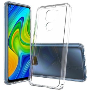 For Xiaomi Redmi Note 9 Shockproof Scratchproof TPU + Acrylic Protective Case(Transparent) (OEM)