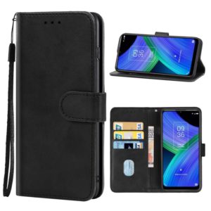 For TCL 20 R 5G Leather Phone Case(Black) (OEM)