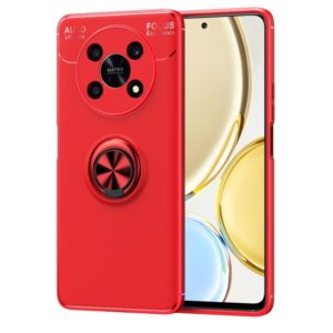 For Honor X30 5G Ring Holder 360 Degree Rotating TPU Case(Red) (OEM)