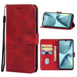 Leather Phone Case For Infinix Hot 11 X662(Red) (OEM)