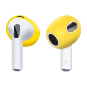 Ear Cap Silicone Protective Case for AirPods 3(Yellow) (OEM)