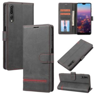 For Huawei P20 Pro Classic Wallet Flip Leather Phone Case(Black) (OEM)