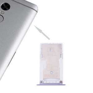 For Xiaomi Redmi Note 4X SIM & SIM / TF Card Tray(Grey) (OEM)