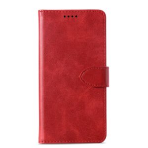 Calf Texture Horizontal Flip Leather Case for Motorola Moto E5 Plus, with Holder & Card Slots & Wallet(Red) (OEM)
