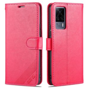 For vivo S9e AZNS Sheepskin Texture Horizontal Flip Leather Case with Holder & Card Slots & Wallet(Red) (AZNS) (OEM)