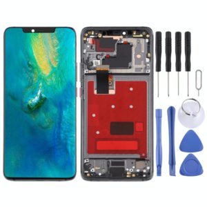 Original OLED LCD Screen for Huawei Mate 20 Pro Digitizer Full Assembly with Frame(Black) (OEM)