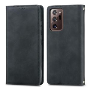 For Samsung Galaxy Note20 Ultra Retro Skin Feel Business Magnetic Horizontal Flip Leather Case with Holder & Card Slots & Wallet & Photo Frame(Black) (OEM)