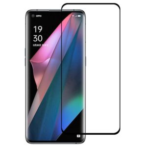 For OPPO Find X3 Pro 3D Curved Edge Full Screen Tempered Glass Film(Black) (OEM)