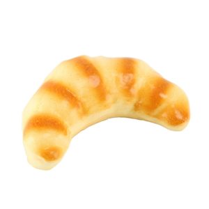 Simulation Bread Model PU Small Horns Bread Ornaments Photography Props Home Decoration Window Display (OEM)