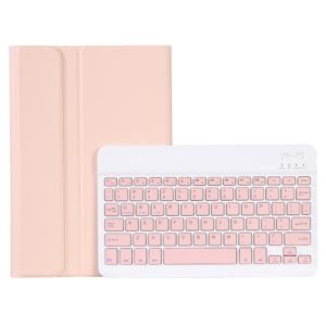OP11 Lambskin Texture Ultra-thin Bluetooth Keyboard Leather Case For OPPO Pad 11 inch(Pink) (OEM)