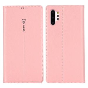For Galaxy Note 10+ GEBEI PU+TPU Horizontal Flip Protective Case with Holder & Card Slots(Rose Gold) (GEBEI) (OEM)
