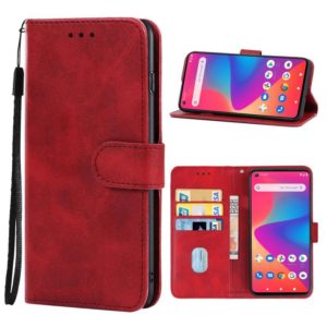 Leather Phone Case For BLU G91(Red) (OEM)