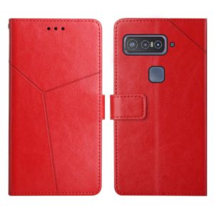 For Asus Smartphone for Snapdragon Insiders Y Stitching Horizontal Flip Leather Phone Case(Red) (OEM)