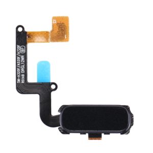 Home Button Flex Cable with Fingerprint Identification for Galaxy A3 (2017) / A320 & A5 (2017) / A520 & A7 (2017) / A720(Black) (OEM)