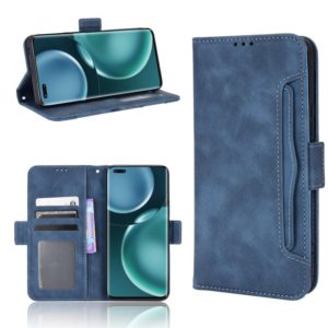 For Honor Magic4 Pro Skin Feel Calf Pattern Leather Phone Case(Blue) (OEM)