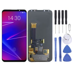 Original LCD Screen for Meizu 16th Plus with Digitizer Full Assembly(Black) (OEM)