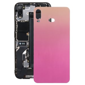 For Galaxy A6s Battery Back Cover (Pink) (OEM)