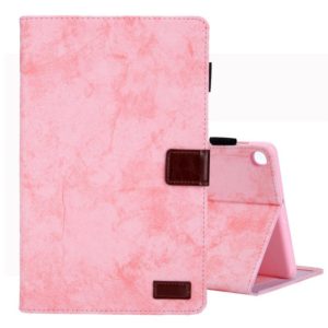 For Galaxy Tab A 8.0 (2019) / T290 Business Style Horizontal Flip Leather Case, with Holder & Card Slot & Photo Frame & Sleep / Wake-up Function(Pink) (OEM)