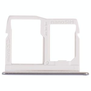 Nano SIM Card Tray + Micro SD Card Tray for LG Stylo 6 / K71 LMQ730HA, LM-Q730HA, LMQ730TM, LM-Q730TM (Grey) (OEM)