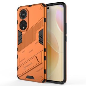 For Huawei nova 9 Punk Armor 2 in 1 PC + TPU Shockproof Case with Invisible Holder(Orange) (OEM)