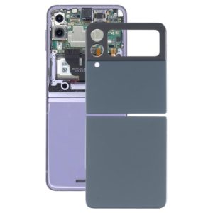 For Samsung Galaxy Z Flip3 5G SM-F711B Glass Battery Back Cover (Green) (OEM)