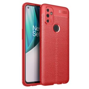 For OnePlus N100 Litchi Texture TPU Shockproof Case(Red) (OEM)