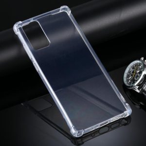 For Samsung Galaxy Note20 Four-Corner Anti-Drop Ultra-Thin TPU Case(Transparent) (OEM)