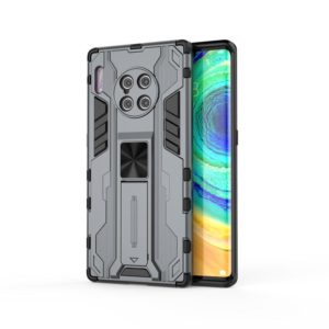 For Huawei Mate 30 Pro Supersonic PC + TPU Shock-proof Protective Case with Holder(Grey) (OEM)